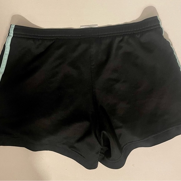 Women’s Adidas athletic shorts black & teal size XS drawstring, lined - Picture 10 of 10